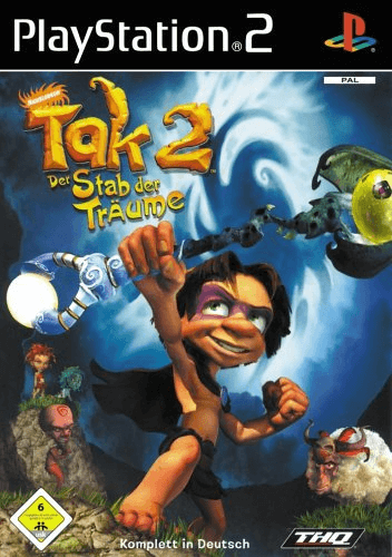 Tak 2: Der Stab der Träume - PS2 - Sony PlayStation 2 - Packshot Tak 2: Der Stab der Träume - PS2 - Sony PlayStation 2 - Packshots