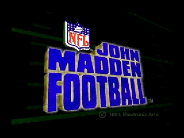 NFL Madden Football - 3DO - 3DO Interactive Multiplayer - Titles