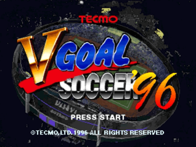 V-Goal Soccer '96 - 3DO - 3DO Interactive Multiplayer - Titles