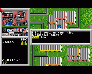 BattleTech: The Crescent Hawk's Inception - AMIGA - Commodore Amiga - Ingames