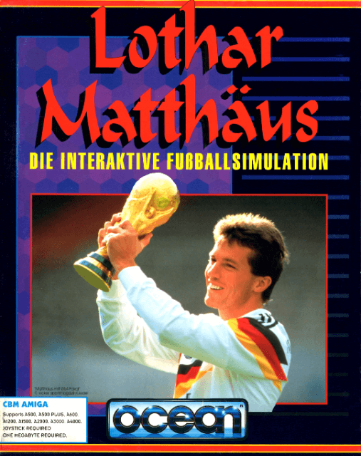 Lothar Matthäus: Die interaktive Fußballsimulation - AMIGA - Commodore Amiga