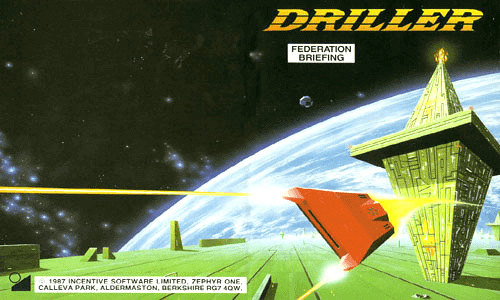 Driller - AMIGA - Commodore Amiga - Packshots