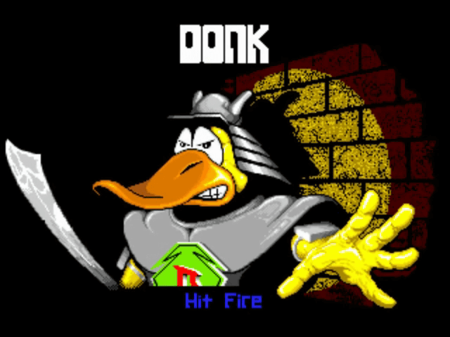 Donk! The Samurai Duck! - AMIGA - Commodore Amiga - Titles
