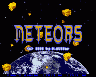 Meteors - AMIGA - Commodore Amiga - Titles