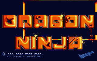 Bad Dudes vs. Dragon Ninja - AST - Atari ST - Titles