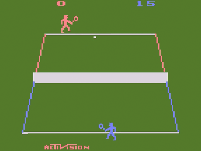 Tennis - ATARI2600 - Atari 2600 - Ingames