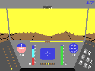 Rescue on Fractalus - C64 - Commodore 64 - Ingames