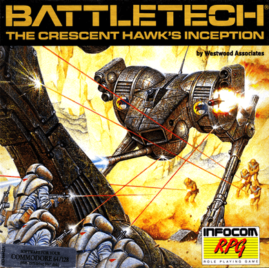 BattleTech: The Crescent Hawk's Inception - C64 - Commodore 64 - Packshots