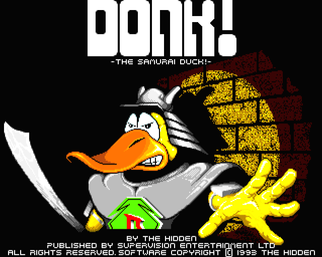 Donk! The Samurai Duck! - CD32 - Commodore Amiga CD32 - Titles