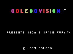 Space Fury - COLECOVISION - ColecoVision - Titles
