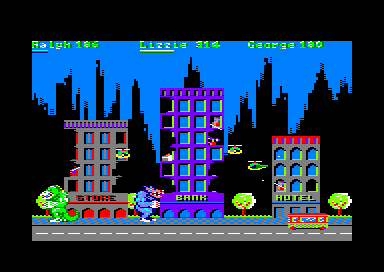 Rampage - CPC - Amstrad CPC - Ingames