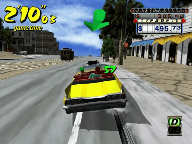 Crazy Taxi - DREAMCAST - Sega Dreamcast - Ingames