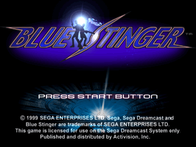 Blue Stinger - DREAMCAST - Sega Dreamcast - Titles