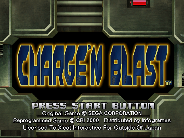 Charge 'N Blast - DREAMCAST - Sega Dreamcast - Titles