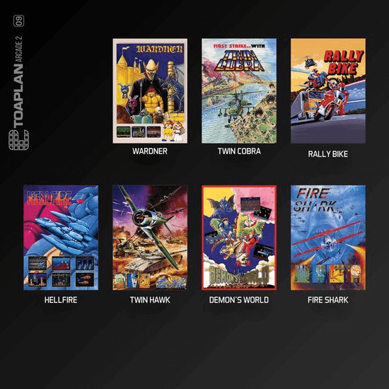 Toaplan Arcade 2 - EVERCADE - Evercade - Titles