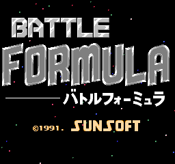 Battle Formula - FC - Nintendo Famicom - Titles