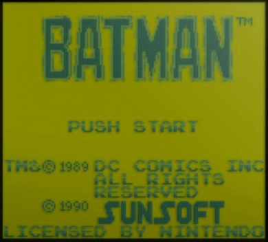Batman: The Video Game - GAMEBOY - Nintendo Game Boy - Titles