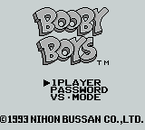 Booby Boys - GAMEBOY - Nintendo Game Boy - Titles