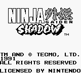 Ninja Gaiden Shadow - GAMEBOY - Nintendo Game Boy - Titles