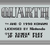 Quarth - GAMEBOY - Nintendo Game Boy - Titles