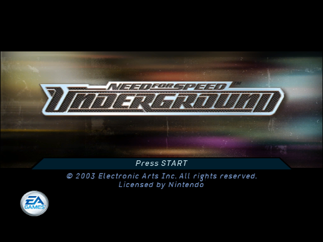 Need for Speed Underground - GAMECUBE - Nintendo GameCube - Titles