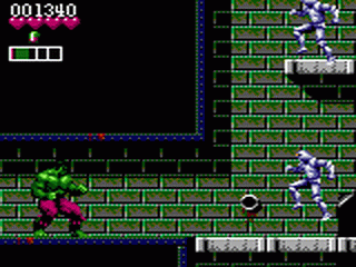 The Incredible Hulk - GAMEGEAR - Sega Game Gear - Ingames