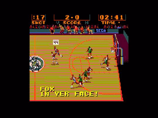 NBA Action starring David Robinson - GAMEGEAR - Sega Game Gear - Ingames