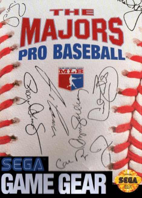 The Majors: Pro Baseball - GAMEGEAR - Sega Game Gear