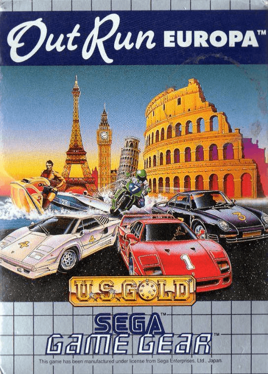 OutRun Europa - GAMEGEAR - Sega Game Gear