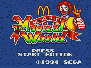 Donald no Magical World - GAMEGEAR - Sega Game Gear - Titles