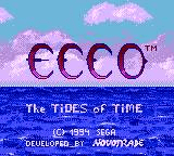 Ecco the Dolphin 2 - GAMEGEAR - Sega Game Gear - Titles