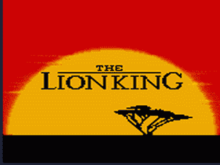 The Lion King - GAMEGEAR - Sega Game Gear - Titles
