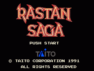 Rastan Saga - GAMEGEAR - Sega Game Gear - Titles