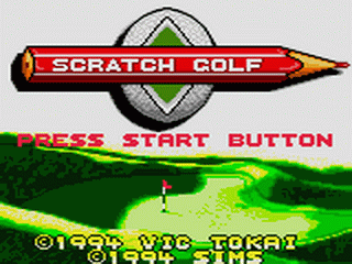 Scratch Golf - GAMEGEAR - Sega Game Gear - Titles