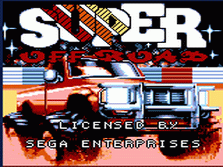 Super Off Road - GAMEGEAR - Sega Game Gear - Titles
