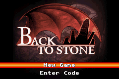 Back to Stone - GBA - Nintendo Game Boy Advance - Titles