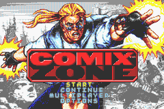 Comix Zone - GBA - Nintendo Game Boy Advance - Titles