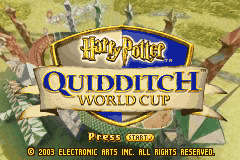 Harry Potter: Quidditch World Cup - GBA - Nintendo Game Boy Advance - Titles