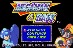 Mega Man & Bass - GBA - Nintendo Game Boy Advance - Titles