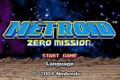 Metroid: Zero Mission - GBA - Nintendo Game Boy Advance - Titles