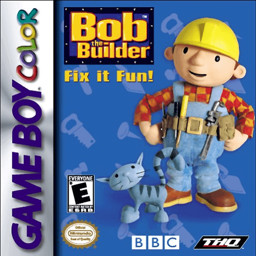 Bob the Builder: Fix it Fun! - GBC - Nintendo Game Boy Color - Packshots