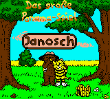 Janosch: Das grosse Panama-Spiel - GBC - Nintendo Game Boy Color - Titles