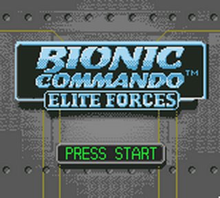 Bionic Commando: Elite Forces - GBC - Nintendo Game Boy Color - Titles