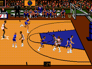 Team USA Basketball - GEN - Sega Genesis - Ingames