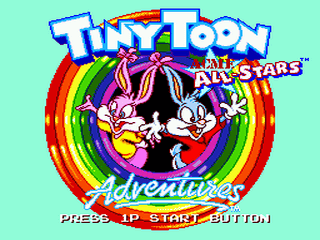 Tiny Toon Adventures: ACME All-Stars - GEN - Sega Genesis - Titles