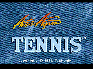 Andre Agassi Tennis - GEN - Sega Genesis - Titles