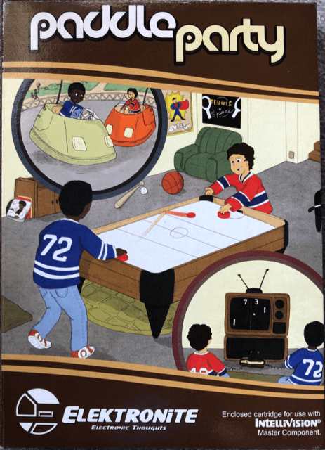 Paddle Party - INTELLIVISION - Mattel Intellivision