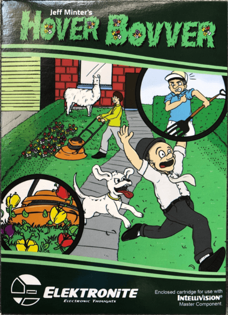Hover Bovver - INTELLIVISION - Mattel Intellivision