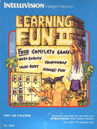 Learning Fun II - INTELLIVISION - Mattel Intellivision