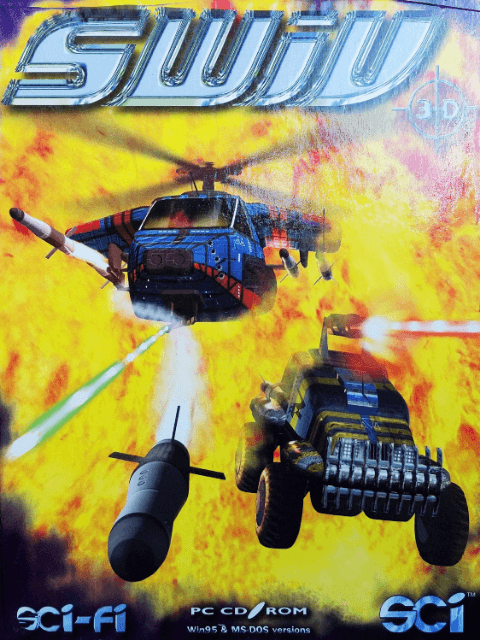 SWIV 3D - MSDOS - PC (MS-DOS)